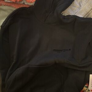 Fear of God Essentials Black Sweatshirt